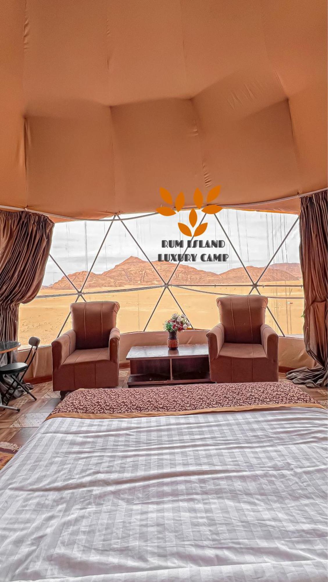 Rum Island Luxury Camp & Bubbles Hotel Wadi Rum Exteriör bild