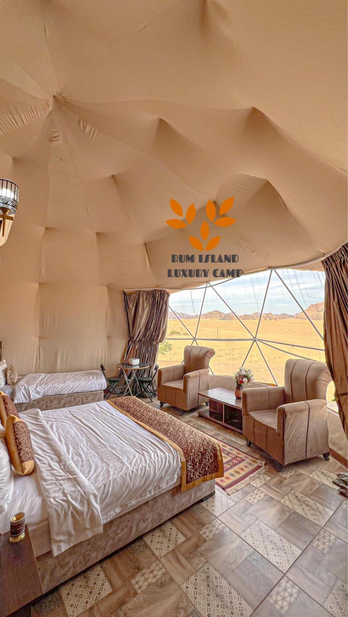 Rum Island Luxury Camp & Bubbles Hotel Wadi Rum Exteriör bild