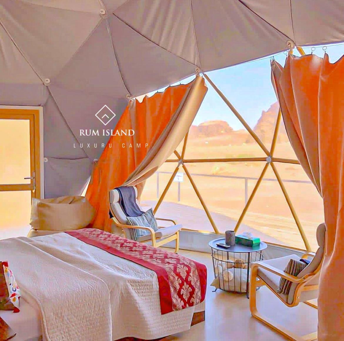 Rum Island Luxury Camp & Bubbles Hotel Wadi Rum Exteriör bild